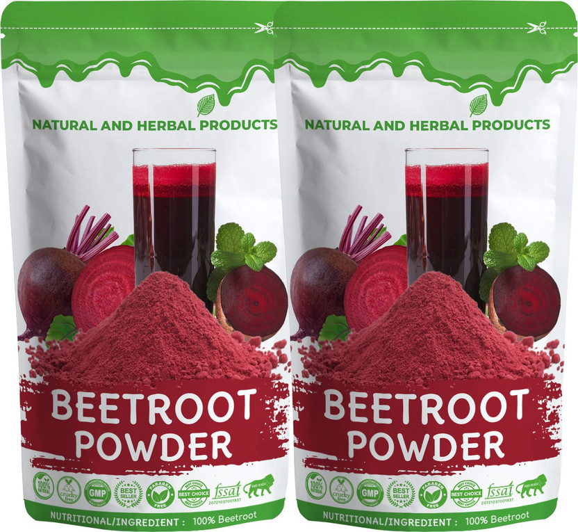 NATURAL AND HERBAL PRODUCTS Beetroot Powder(2 x 100 g)