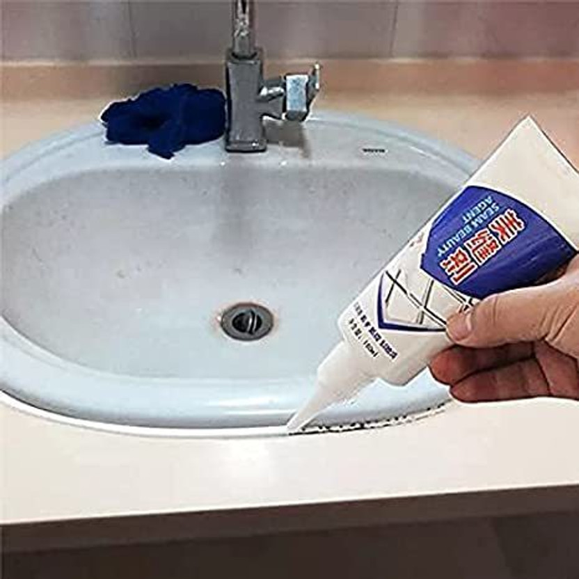 BKKTRADERS Tile crack repair tube Crack Filler (180 ml) Adhesive(180 ml)
