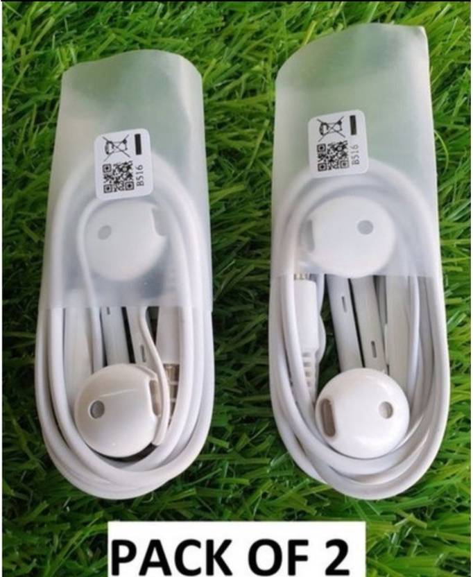 OPPO HANDFREE PACK OF 2 Wired Headset Price in India Buy OPPO