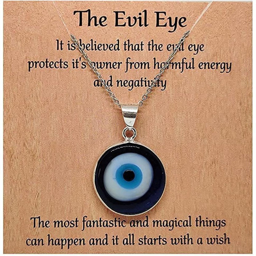 big evil eye pendant