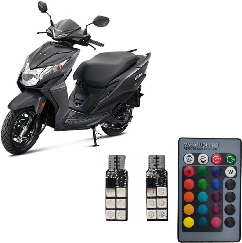 Karon Enterprise RGB Parking Light with remote controller for Honda Dio