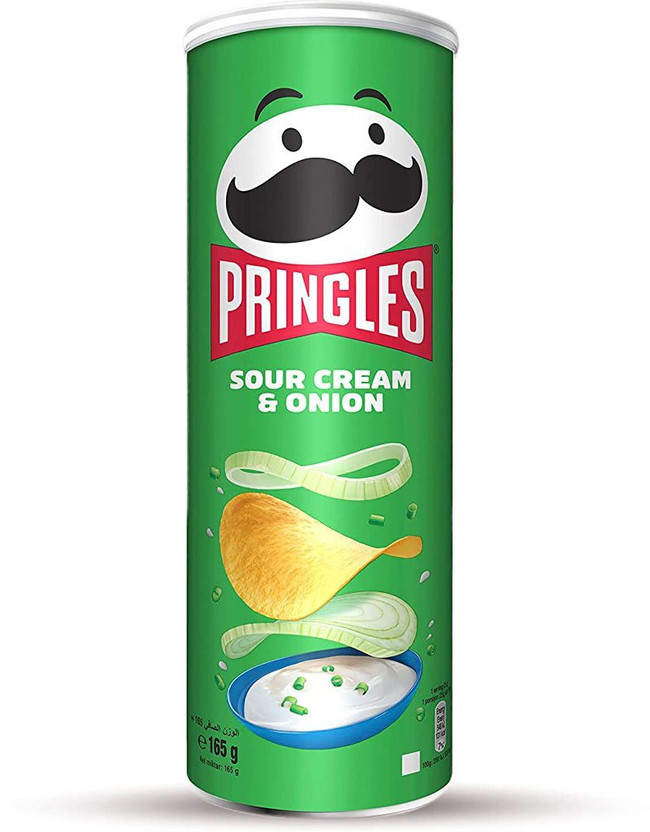 Pringles Sour Cream & Onion (IMPORTED FROM USA) Chips(165 g)