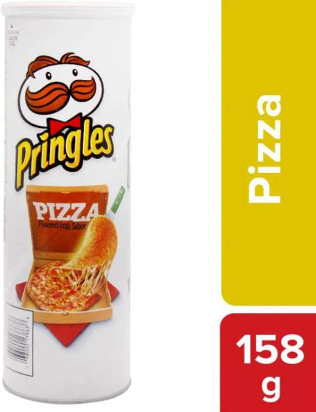 Pringles Pizza Crisps Con Sabor (IMPORTED FROM USA) Chips(158 g)