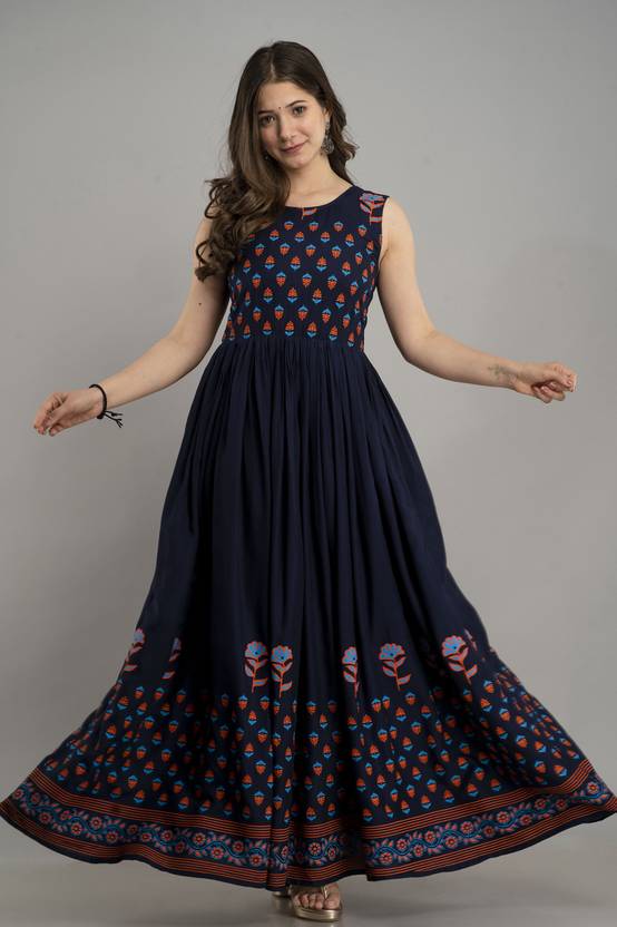 blue gown flipkart