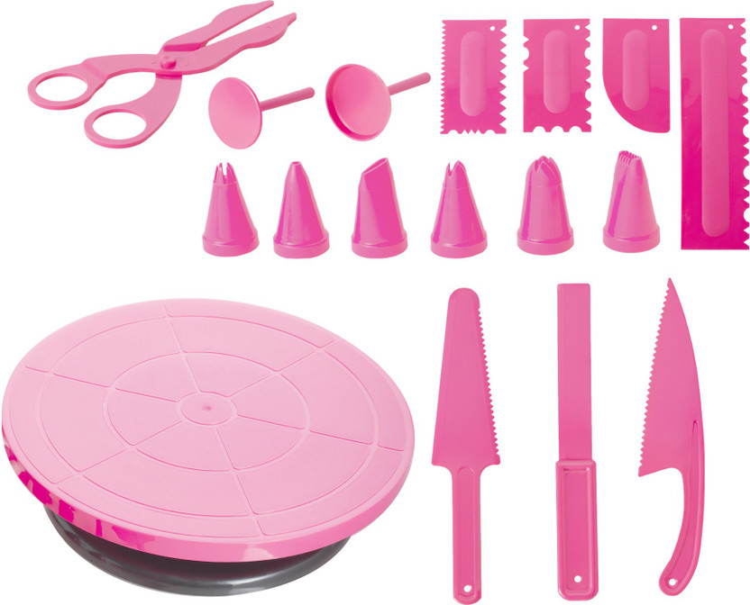 Flipkart SmartBuy Set Of 17 Pieces Kitchen Tool Set(Multicolor, Baking Tools)