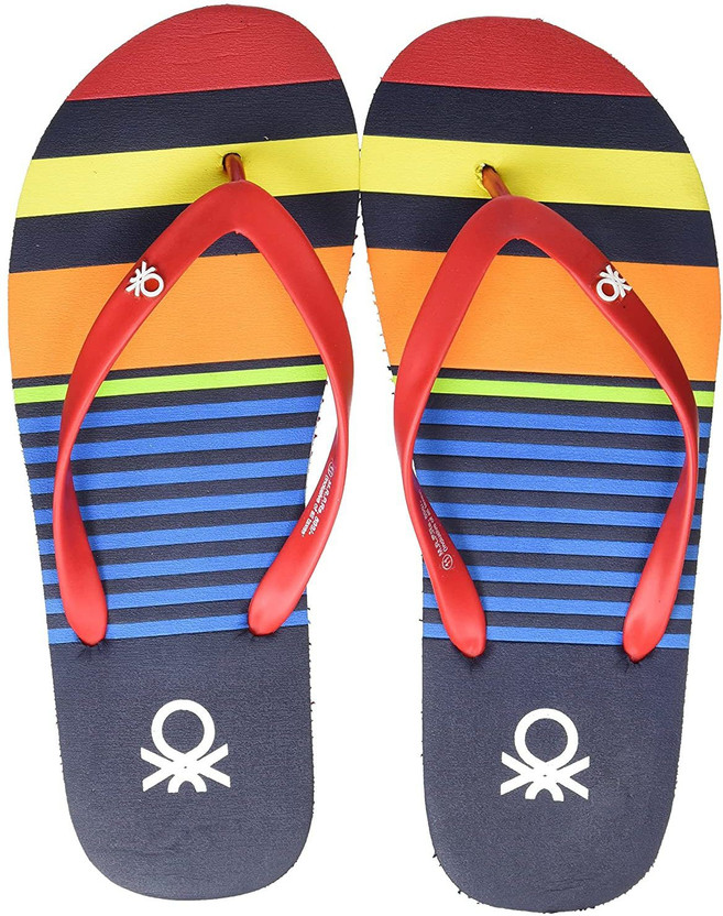 united colors of benetton flip flops online