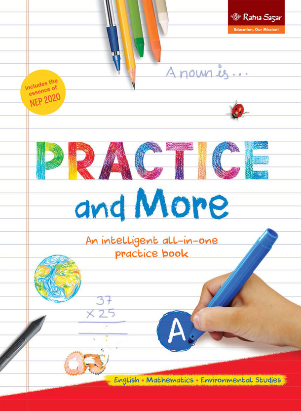 Practice and More Book A | Pre-school & LKG Practice and More Book | Best Activity Book For Kids(Paperback, Our Experts)
