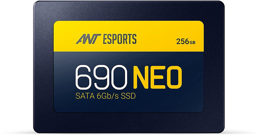 Ant Esports Neo 256 GB All in One PC's Black SATA Internal Solid State Drive (SSD) (690 Neo SATA 2.5")(Interface: SATA, Form Factor: 2.5 Inch)
