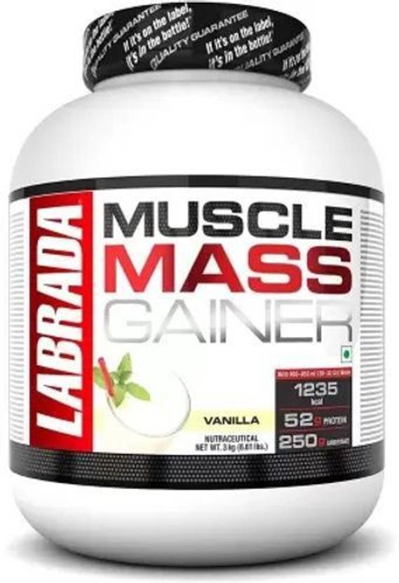 Labrada Muscle Mass Gainer 3Kg Weight Gainers/Mass Gainers Price in