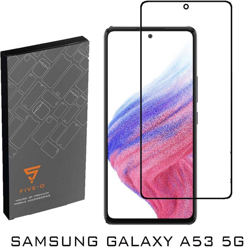 FIVEO Edge To Edge Tempered Glass for Samsung Galaxy A53 5G. FIVE