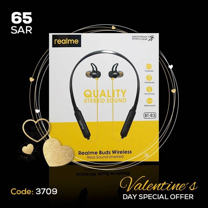 REALME R3 WIRELESS BLUETOOTH NECKBAND Bluetooth Headset Price in India
