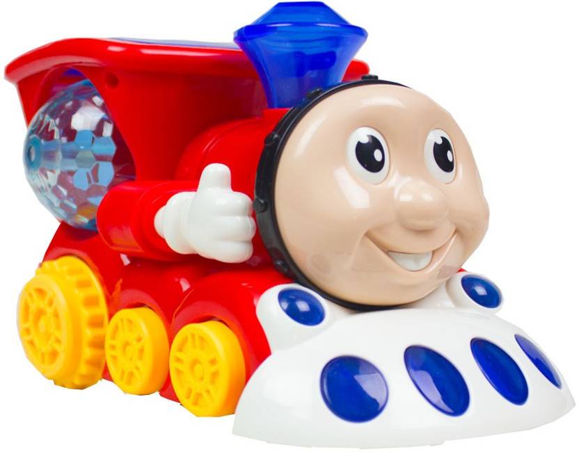 Honeybun Bump and Go Musical Engine Plastic Toy Train with