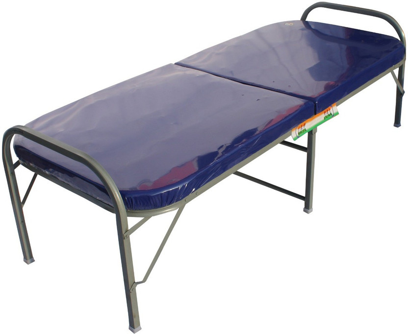 Cauvery enterprises Metal Single Bed, 76 cm x 190 cm (2.49 ft x 6.23 ft)(Finish Color - Available in multi Colors,  (Mattress Included), Delivery Condition - Pre-assembled)
