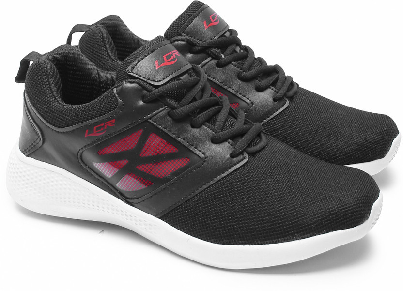lancer shoes red and black