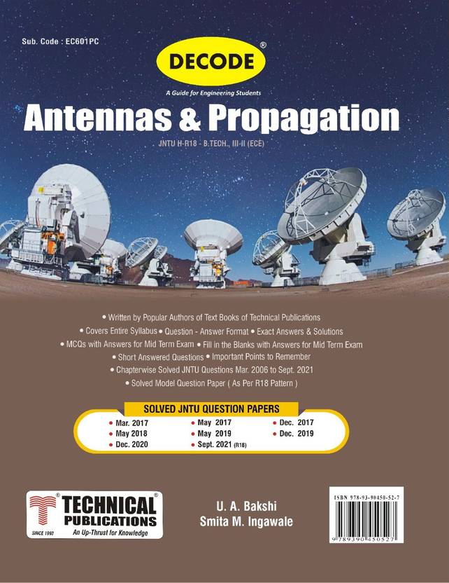 Decode Antennas and Propagation JNTUH 18 Course (IIIII ECE