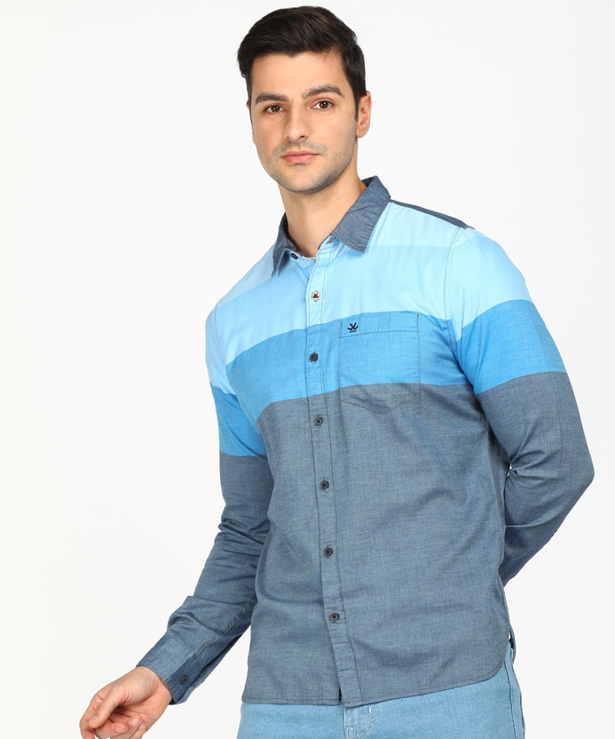 Wrogn blue shirt Clearance