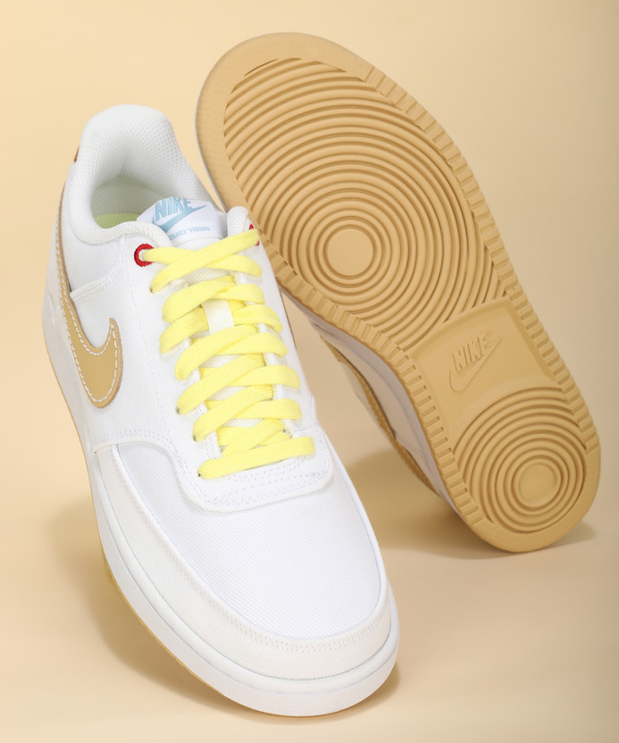 Nike court vision lo cnvs white clearance