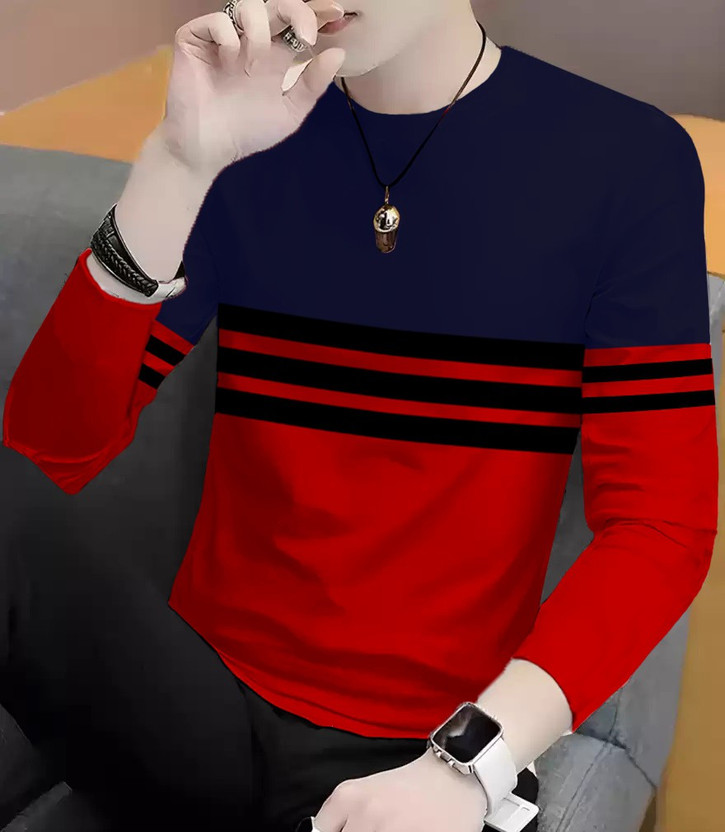 Black and red combination t shirt Clearance