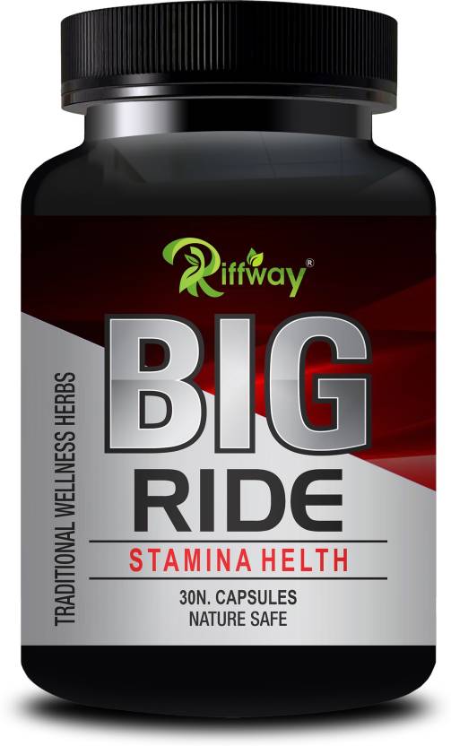 Riffway Big Ride Natural Capsules For Long Timing Bigger Harder Male