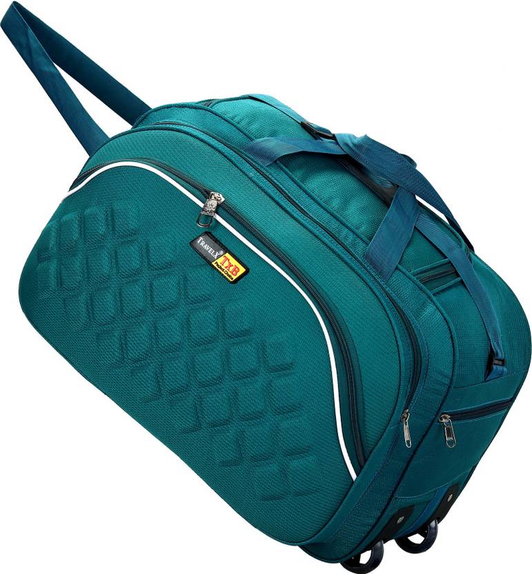 TxB (Expandable) Expadable Strolley duffle bag with wheel cabin luggage