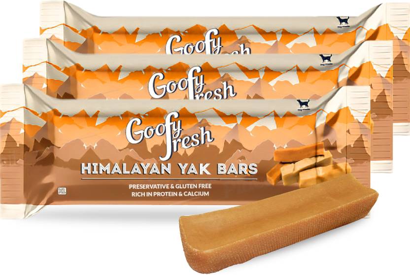 Goofy Tails Himalayan Yak Milk Dog Chew Churpi 1 XLarge Bar/ Pack