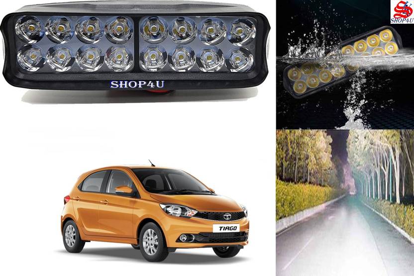 SHOP4U 16 LED Fog Light High Power Fog Lamp for Tata Tiago Fog Lamp