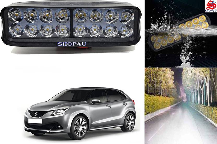 SHOP4U 16 LED Fog Light High Power Fog Lamp for Maruti Suzuki Baleno