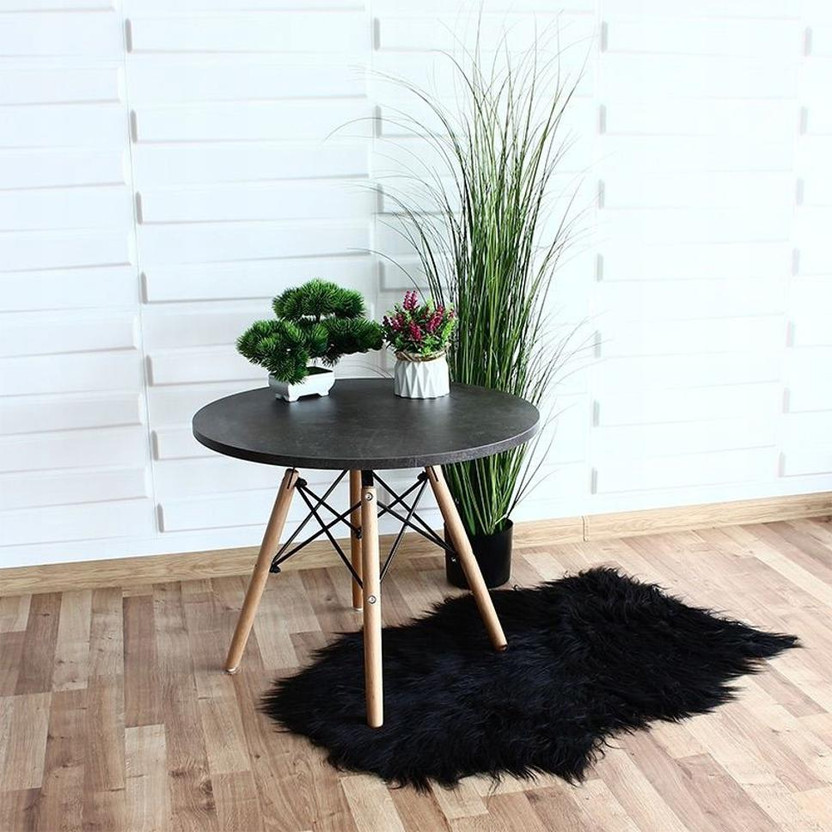 Finch Fox Solid Wood Cafeteria Table(Finish Color - Multicolor, DIY(Do-It-Yourself))