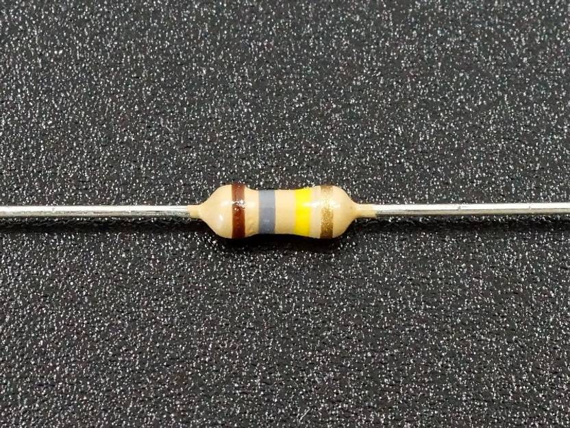 LAB PARTS 50 Pcs 180k ohm (kiloohm) Resistor, ±5 Tolerance, 1/4W Fixed Resistor Price in India