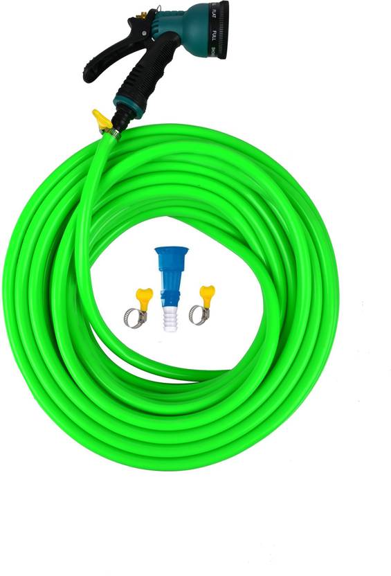 STUTI WORLD 5 METER HEAVY DUTY HOSE PIPE WITH ACCESSORIES AND SPRAY GUN