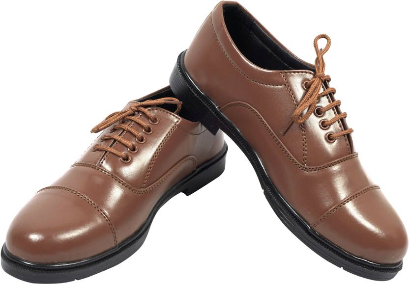 Unistar s Men's Derby Police Oxford Laceup Formal Uniform Shoes Men