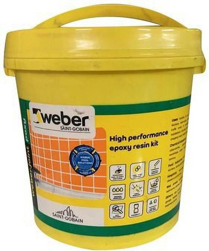 er Saint Gobain TILE EPOXY GROUT 5 KG(MISTY GRAY COLOR ) Crack