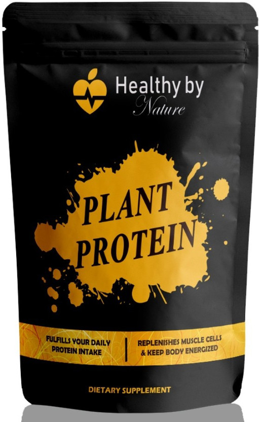 Healthy By Nature 100% Natural Vegan Protein Powder Plant Based Protein, Plant Protein (S606) Plant-Based Protein(600 g, Chocolate)