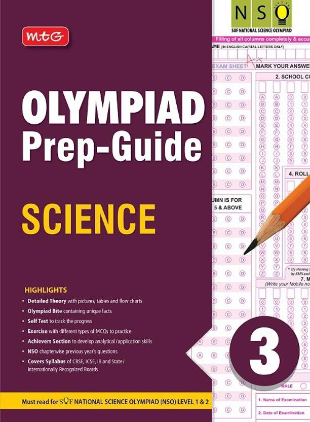 Olympiad PrepGuide Science Class 3, NSO Chapterwise Previous Year's