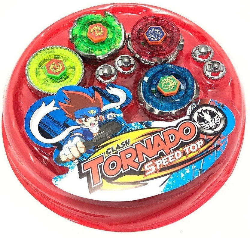 pflegen Beyblade Set With And Assemble Tool Tornado Speed Top (Multicolor)(Multicolor)