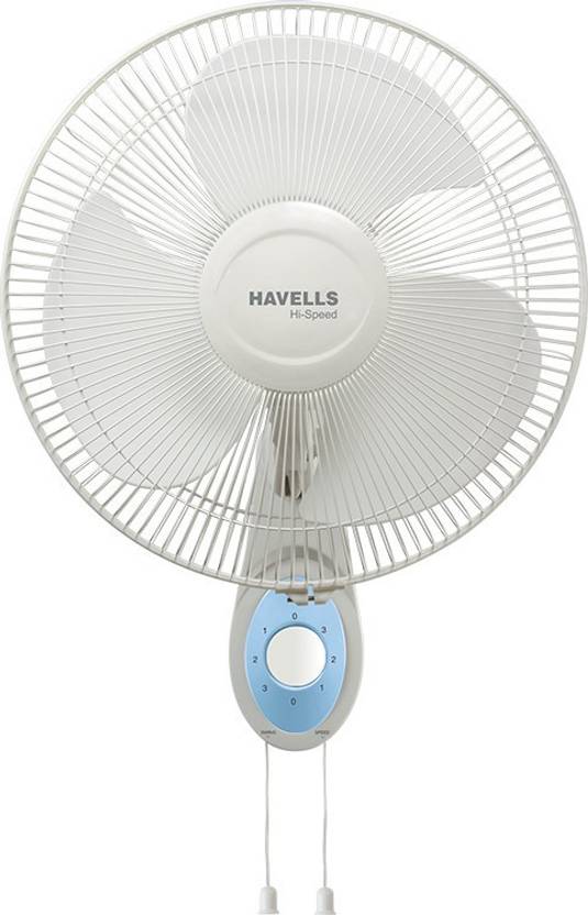 HAVELLS Platina High Speed 400 mm Ultra High Speed 3 Blade Wall Fan
