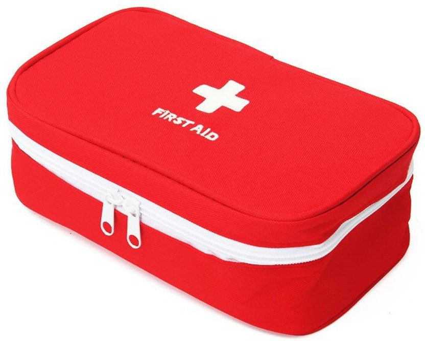 HSR Medical First Aid Kit Pouch Empty Bag Emergency Medicine Storage Organizer Bag First Aid Kit(Workplace, Home, Sports and Fitness, Vehicle)