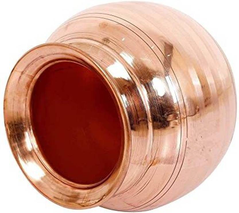 COPPER COUNTER Copper Tamba Matka/Pot 5 Litre Water