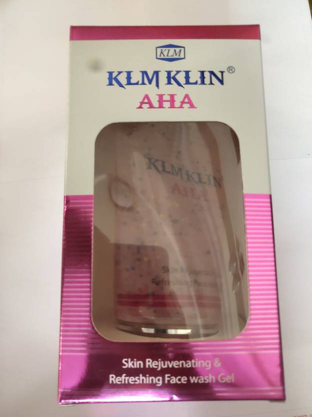 klm KLIN AHA FACE WASH 150GM SKIN REJUBVENATING AND REFRESHING FACE