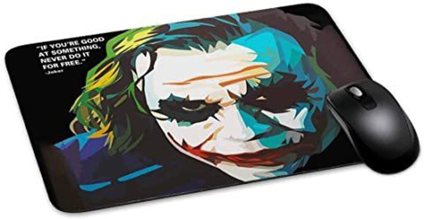 SMULY Smooth Mouse pad for laptop and computer Non Slip Base Mousepad(Multicolor)