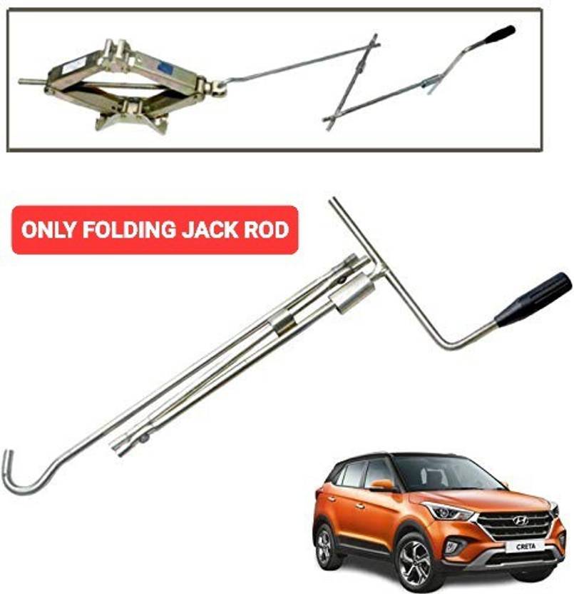 ILLA Foldable Jack Rod For Scissor Jack For Creta Vehicle Tool Kit