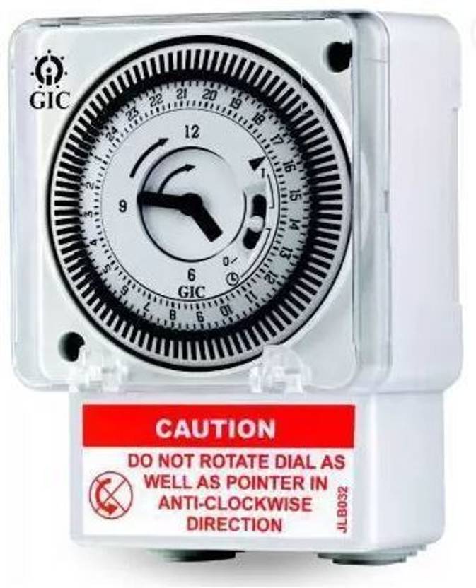 GIC J648B1 Analog Time Switch FM1 QT Quartz Manual Timer Switch AC 240V
