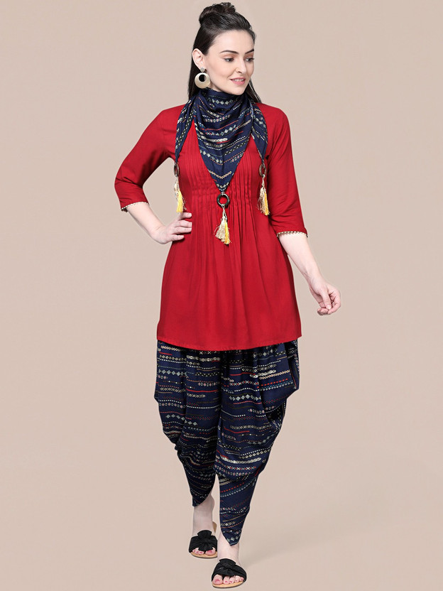 TURRITOPSIS Women Dhoti \u0026 Kurta Set 
