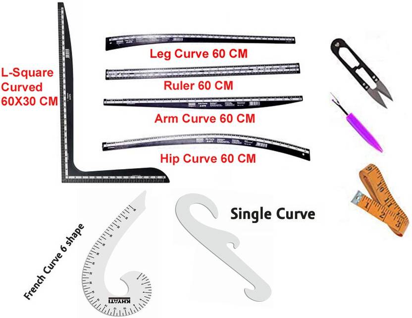 Kitoarts Khyati Fashion Designing Scale,Tailoring Scale, Curves For