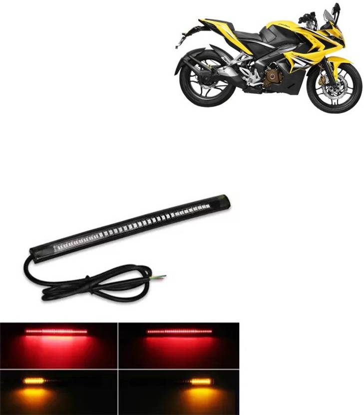 SEMAPHORE Universal License Plate LED Light Strip For Bajaj Pulsar RS