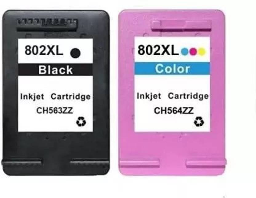 INKTECH 802XL COMBO Ink Cartridge for HP J610/ 2000/ J210/ 2050 Black