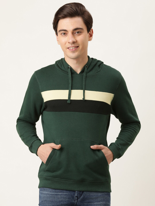 Full Sleeve Striped Men Sweatshirt 