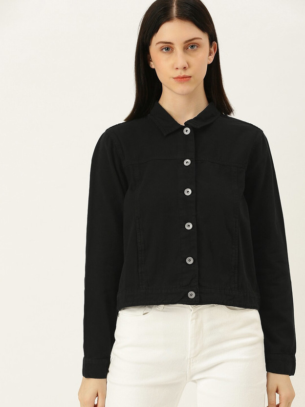Full Sleeve Solid Women Jacket 