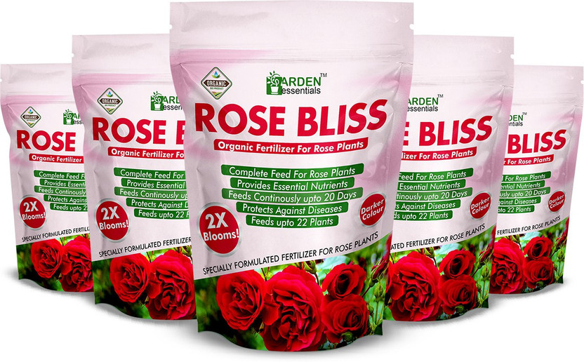 Garden Essentials Rose Bliss - Organic Fertilizer for Rose Plants - Rose Plant Fertilizer(5 kg, Granules)