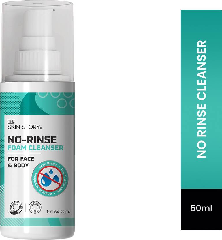 The Skin Story No Rinse Foam Cleanser , 50ml Price in India Buy The